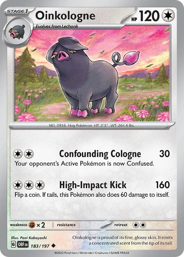 Oinkologne - Obsidian Flames #183