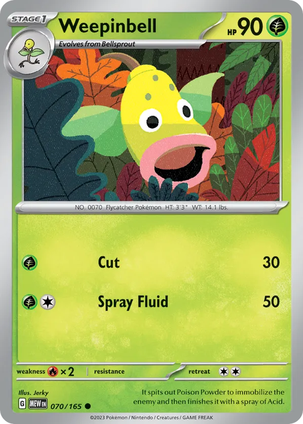 Weepinbell - 151 #70