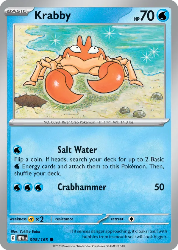 Krabby - 151 #98