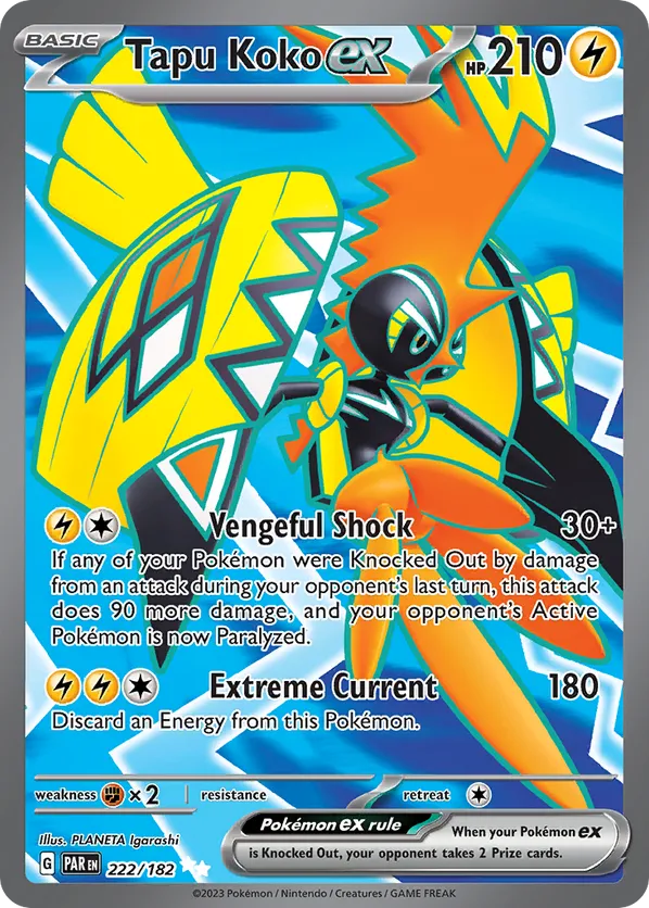 Tapu Koko ex - Paradox Rift #222