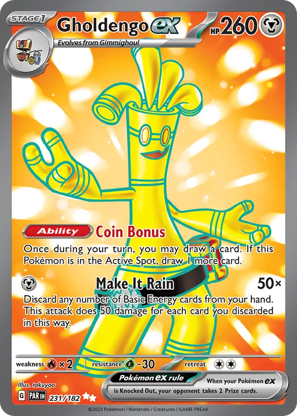 Gholdengo ex - Paradox Rift #231