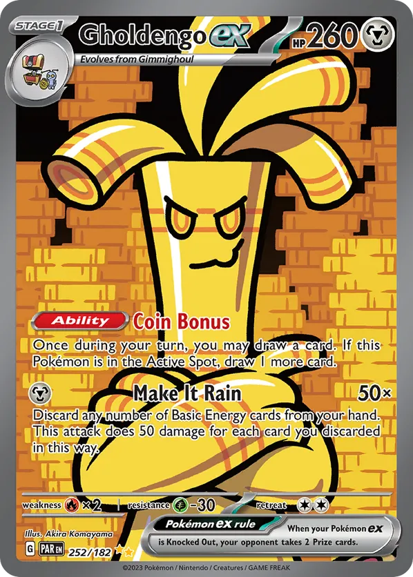 Gholdengo ex - Paradox Rift #252