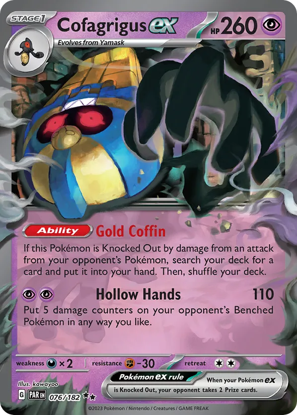 Cofagrigus ex - Paradox Rift #76