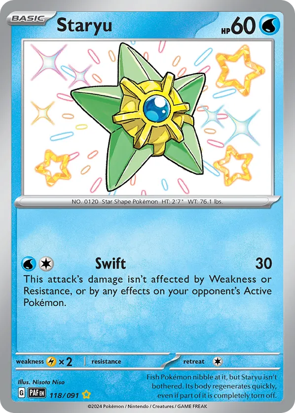 Staryu - Paldean Fates #118