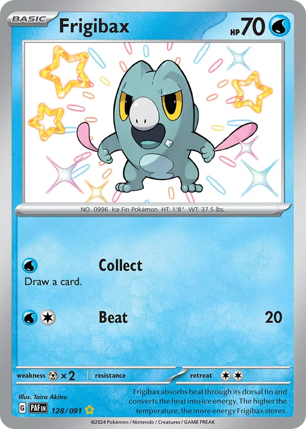 Frigibax - Paldean Fates #128