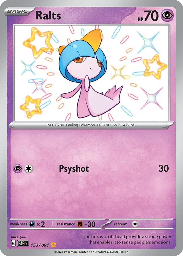 Ralts - Paldean Fates #153