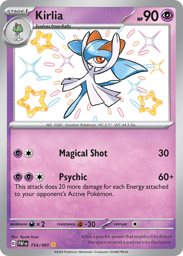 Kirlia - Paldean Fates #154