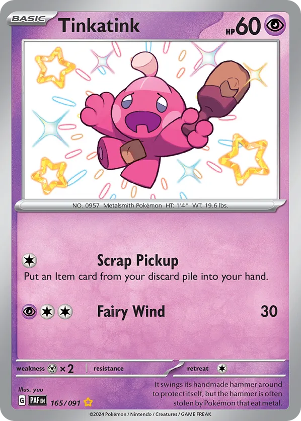 Tinkatink - Paldean Fates #165