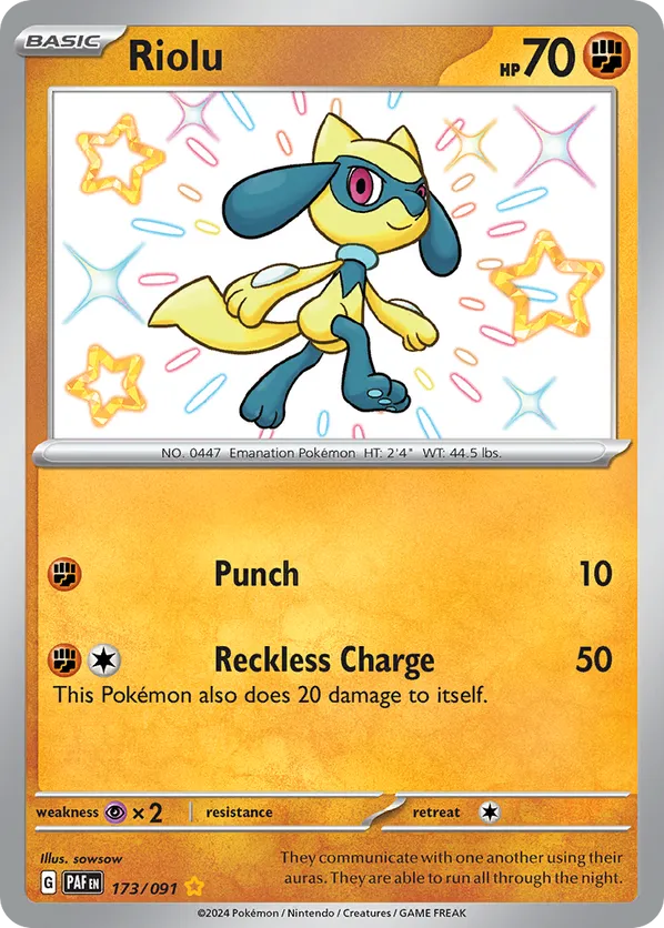 Riolu - Paldean Fates #173