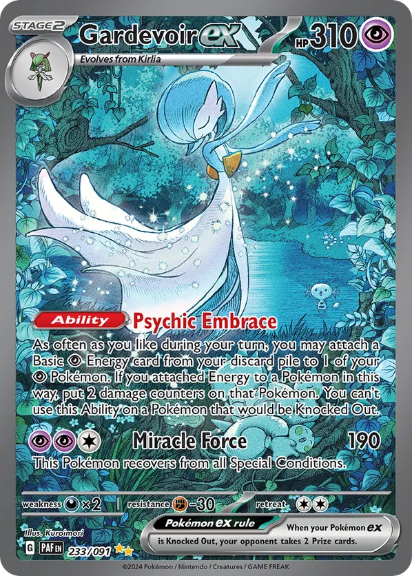 Gardevoir ex - Paldean Fates #233
