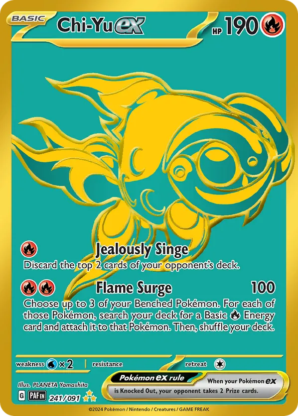 Chi-Yu ex - Paldean Fates #241