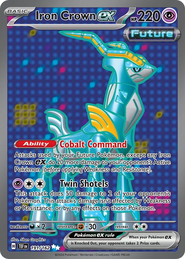 Iron Crown ex - Temporal Forces #191