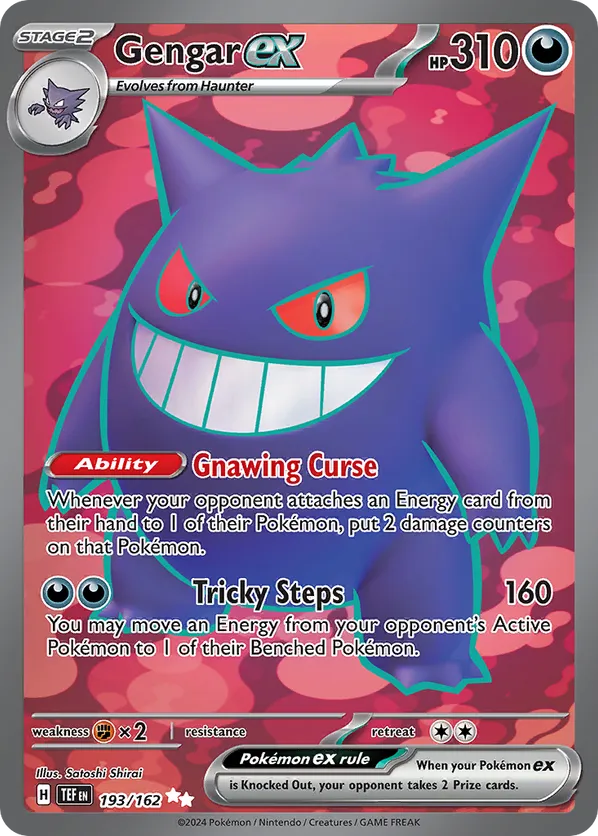 Gengar ex - Temporal Forces #193