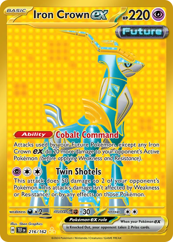 Iron Crown ex - Temporal Forces #216