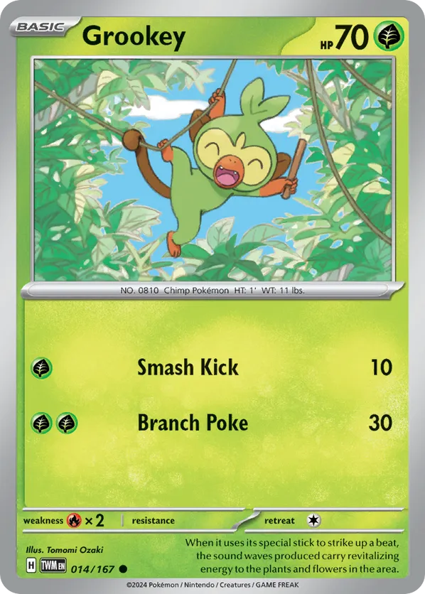 Grookey - Twilight Masquerade #14