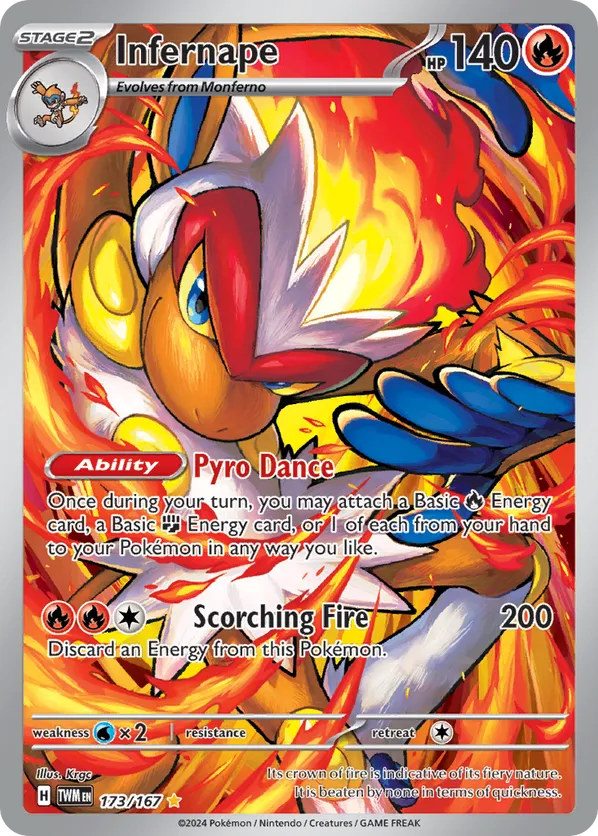 Infernape - Twilight Masquerade #173