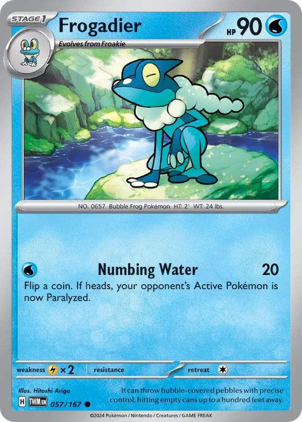 Frogadier - Twilight Masquerade #57