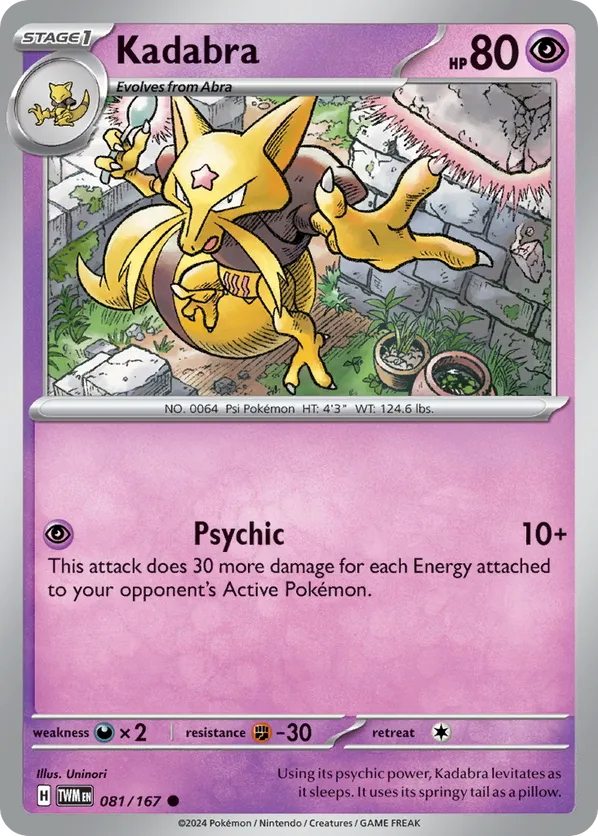 Kadabra - Twilight Masquerade #81