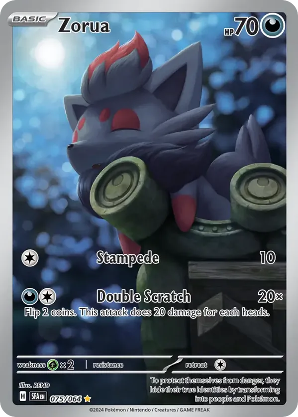 Zorua - Shrouded Fable #75
