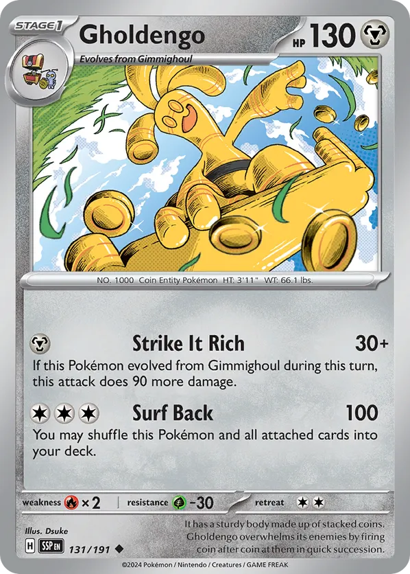 Gholdengo - Surging Sparks #131