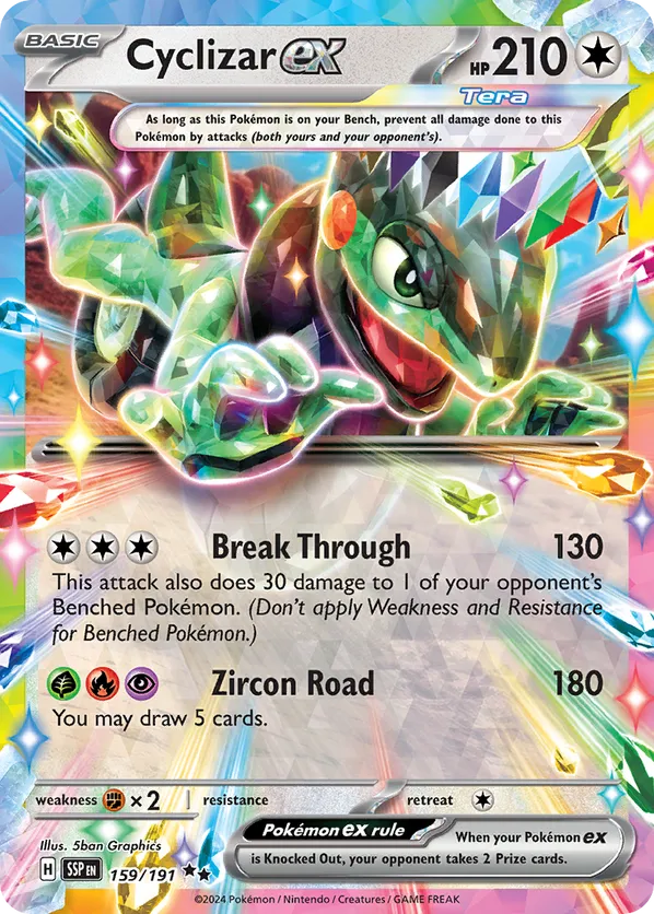 Cyclizar ex - Surging Sparks #159