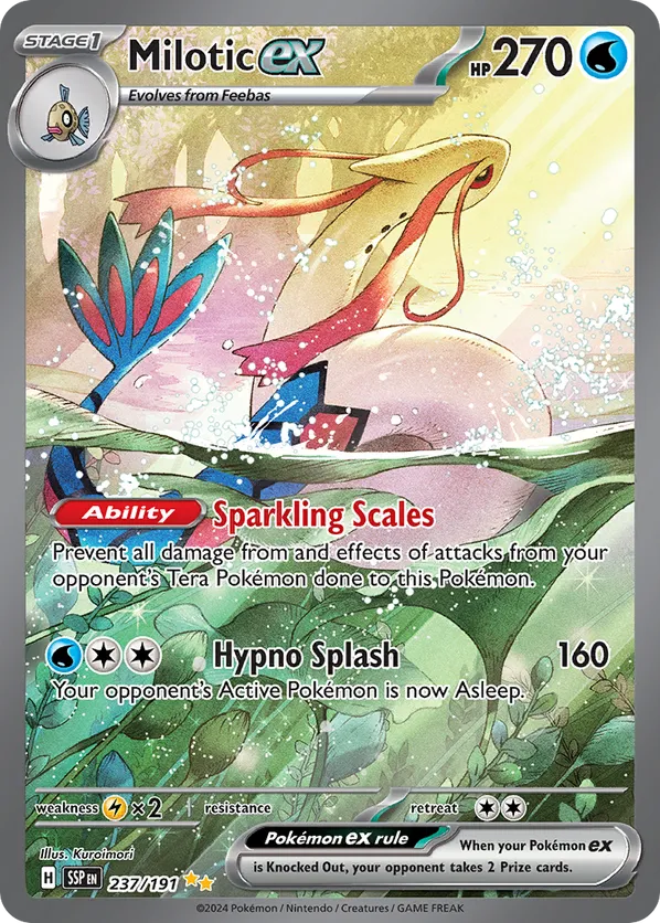 Milotic ex - Surging Sparks #237