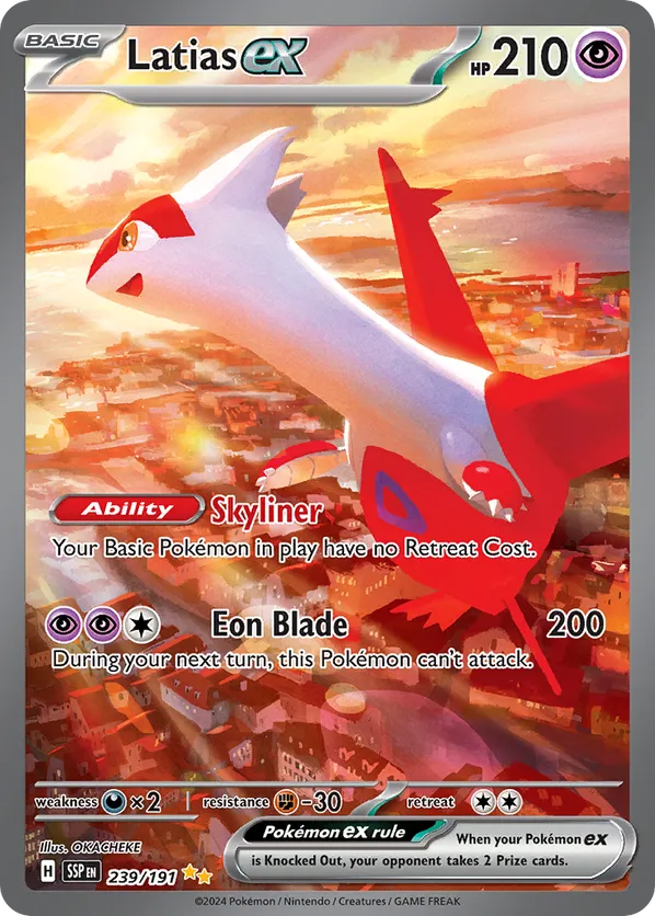 Latias ex - Surging Sparks #239