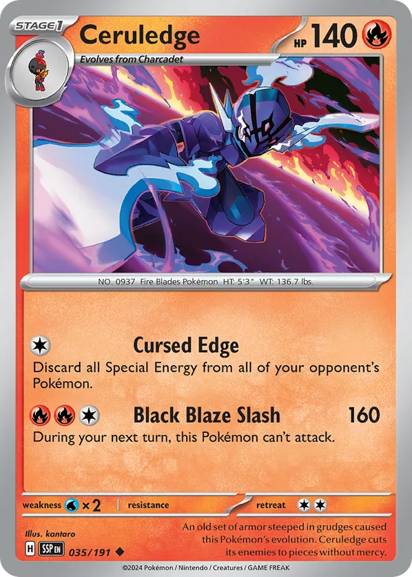 Ceruledge - Surging Sparks #35