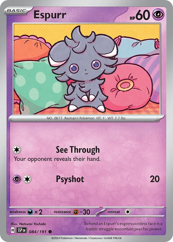 Espurr - Surging Sparks #84