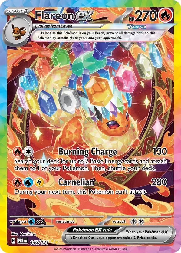 Flareon ex - Prismatic Evolutions #146