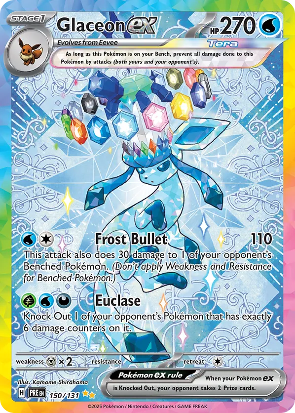 Glaceon ex - Prismatic Evolutions #150