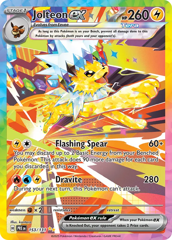 Jolteon ex - Prismatic Evolutions #153