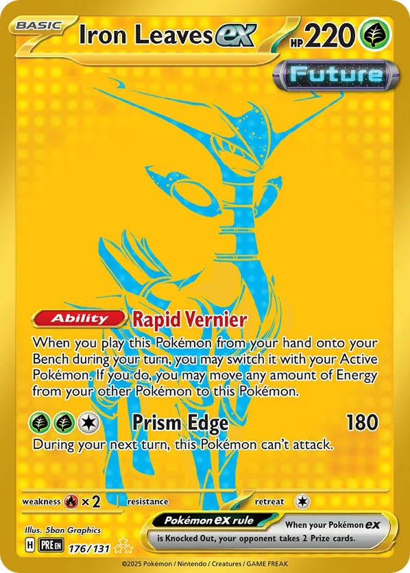 Iron Leaves ex - Prismatic Evolutions #176
