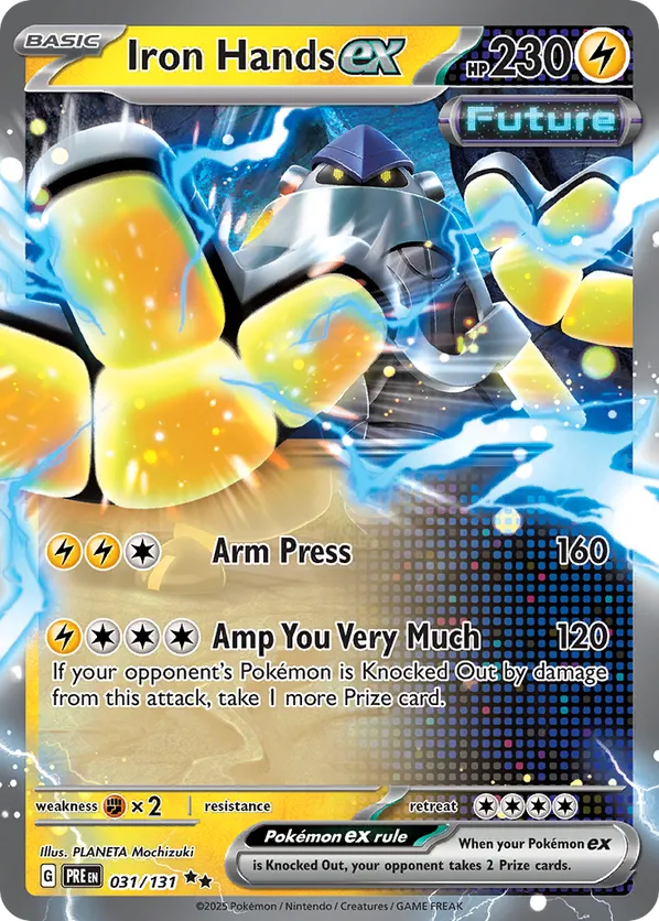 Iron Hands ex - Prismatic Evolutions #31