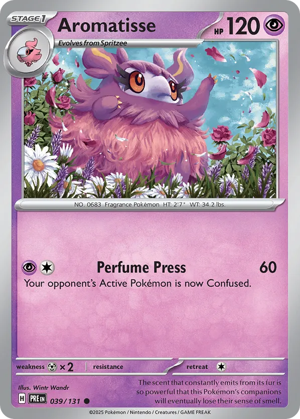 Aromatisse - Prismatic Evolutions #39