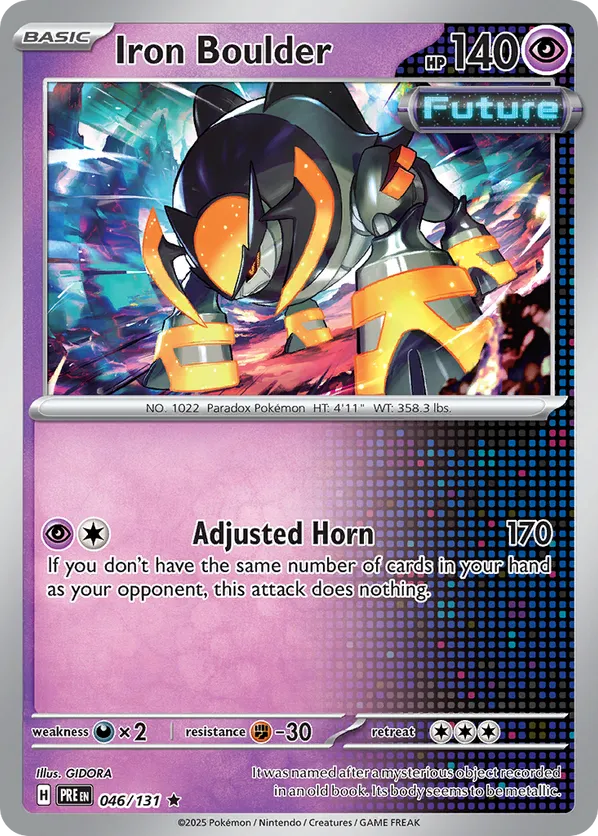 Iron Boulder - Prismatic Evolutions #46