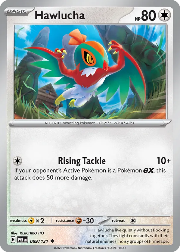 Hawlucha - Prismatic Evolutions #89