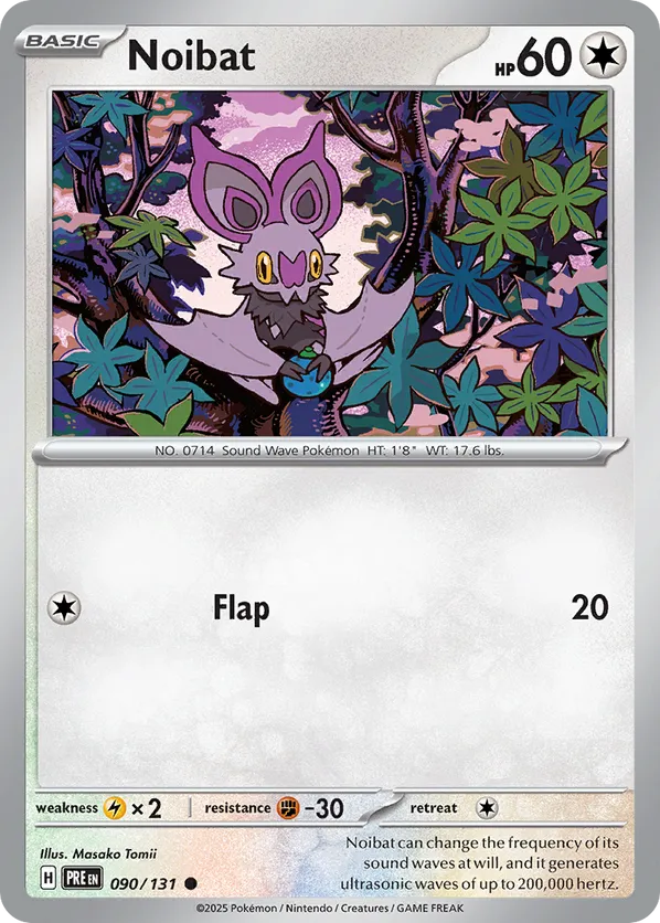 Noibat - Prismatic Evolutions #90
