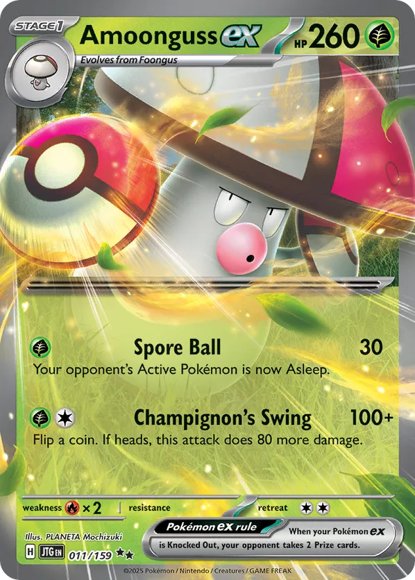 Amoonguss ex - Journey Together #11