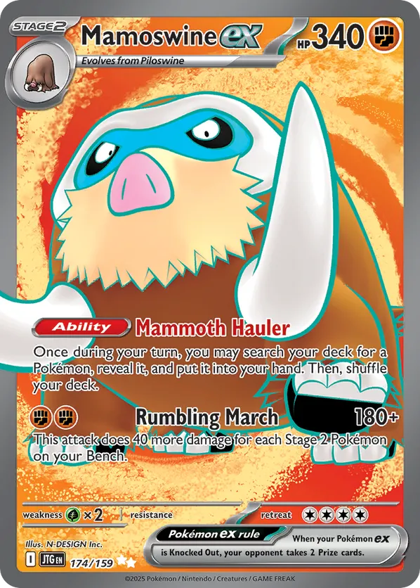 Mamoswine ex - Journey Together #174