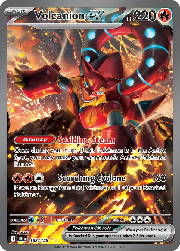 Volcanion ex - Journey Together #182