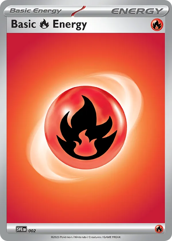 Basic Fire Energy - Scarlet & Violet: Energy (2023) #2