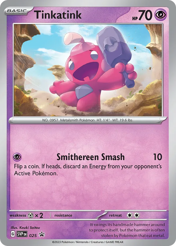 Tinkatink - Scarlet & Violet Black Star Promos #025