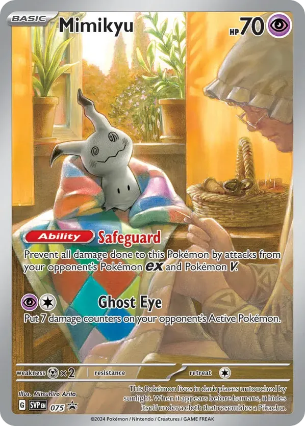 Mimikyu - Scarlet & Violet Black Star Promos #075