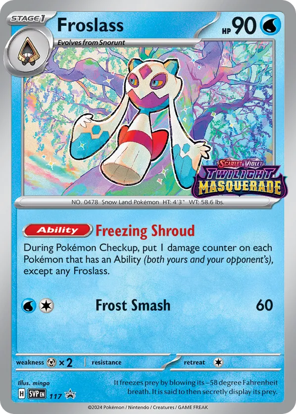 Froslass - Scarlet & Violet Black Star Promos #117