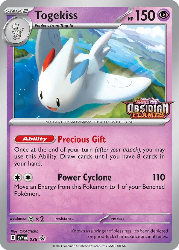 Togekiss - Scarlet & Violet Black Star Promos #38