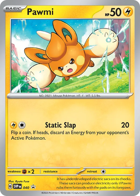 Pawmi - Scarlet & Violet Black Star Promos #40