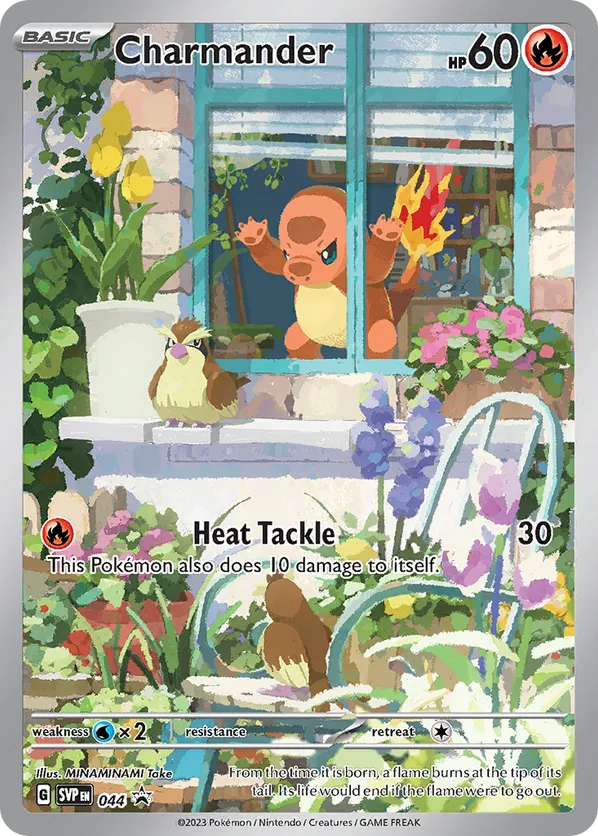 Charmander - Scarlet & Violet Black Star Promos #44