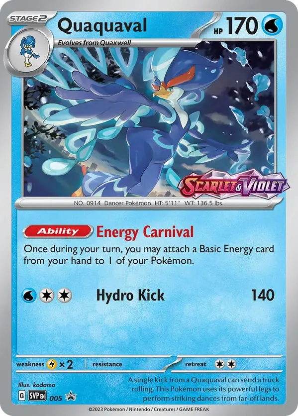 Quaquaval - Scarlet & Violet Black Star Promos #5