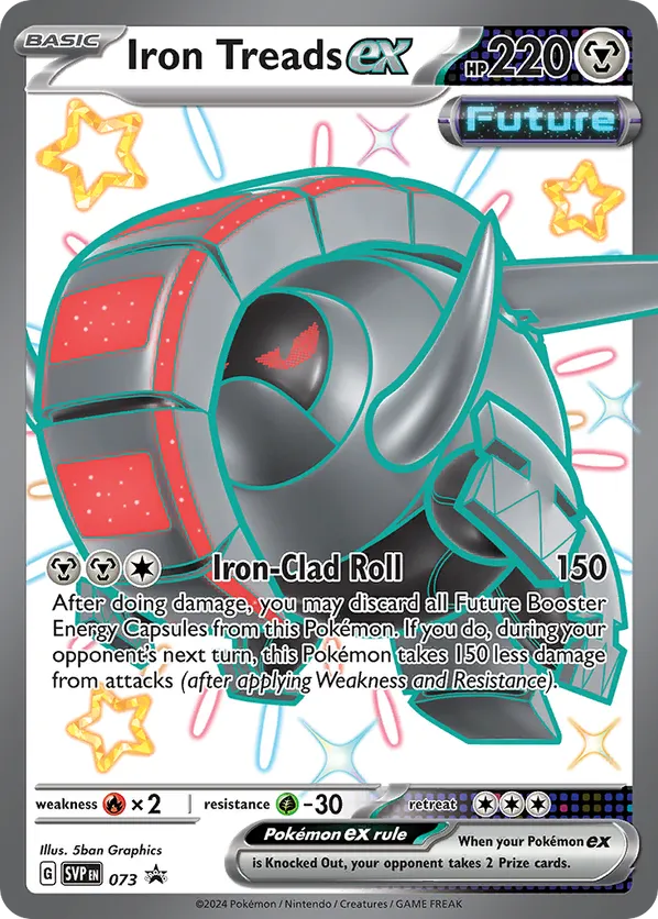 Iron Treads ex - Scarlet & Violet Black Star Promos #73